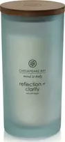 Chesapeake Bay Candle didelė žvakė – Reflection & Clarity (Sea Salt Sage)