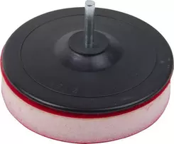 Dysk Przystawka Disko tvirtinimas, skersmuo = 125 mm, kaištis, skersmuo = 7 mm (lipni juosta) + kempinės tarpiklis
