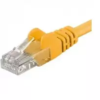 PremiumCord PremiumCord Lovos kabelis UTP RJ45 -RJ45 CAT6 0.5m žlutte