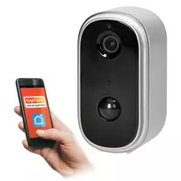 Orno Bezprzewodowa Belaidė lauko IP kamera su WiFi, ryšiu su išmaniuoju telefonu per Tuya programėlę, IP65, domofonu, atmintimi