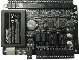 Digitalas C3-200 dviejų durų valdiklis ZKTeco praėjimo kontrolei ir darbo laiko apskaitai. dirba su įvairiais skaitytuvais WG26WG34