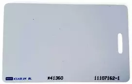 Digitalas iCLASS 2K 13.56MHz HID atstuminė kortelė. balta