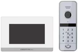 Digitalas Vaizdo telefonspynės komplektas VID-711AHD ir VID-D3CODE-W