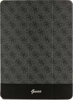Guess GUFCP12PS4SGK iPad Pro 12.9"juoda/juodas 4G Stripe Allover