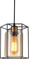 Italux Pakabinamas šviestuvas Kalula PND-78901-1-BK+AMB
