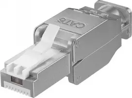 Techly 105889 Modulinis kištukas RJ45 Cat6 1G be įrankių, STP