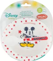 Disney Peliukas Mikis - Mikrobangų krosnelė Rinkinys (dubuo + šaukštas)