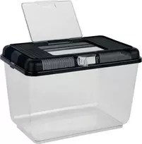 Trixie transportavimo dėžė ir maisto dėžutė, plastikinė, 38 × 26 × 24 cm