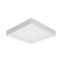 Lubinis šviestuvas Orno LETI LED 18W, įleidžiamas šviestuvas, paviršinio montavimo, kvadratinis, 1600lm, 4000K, baltas, įmontuotas LED maitinimo šaltinis