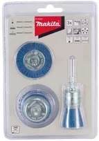 Makita Nailoniniai šepečiai 3vnt, suktuvui P240 D-70758