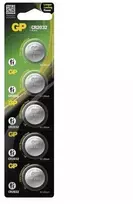 GP CR2032 - 5 pcs, button cell lithium battery