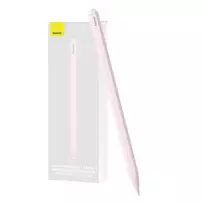 Belaidžio įkrovimo rašiklis telefonui / planšetiniam kompiuteriui Baseus Smooth Writing (rožinė)