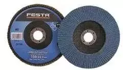 Festa metalo ir nerūdijančio plieno pjovimo diskas, O 125 x 22,23 mm, grūdėtumas 80