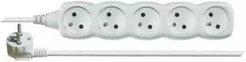 Nezatříděno Emos 5 lizdas iš 10m / H05VV-F 3G1 / balta (P0510)