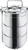 Orion Maisto termosas plieno 3 aukštų 3x900 ml