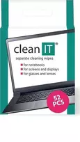 Clean it Drėgnos servetėlės ekranams ir plastikiniams paviršiams valyti 52 vnt. (CL-150)