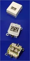 DATACOM NO 2x RJ45 (STP) Cat.6 kištukas virš spintelės