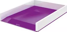 Leitz Dokumentų lentyna Leitz WOW dvispalvė, violetinė 53611062