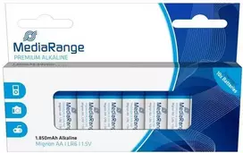 MediaRange Premium Alkaline Batteries LR06 (AA, pencil) 1,5V 10pcs/pack