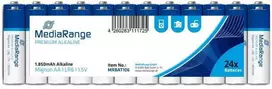 MediaRange Premium Alkaline Batteries LR06 (AA) 1,5V blister 24pcs/pack