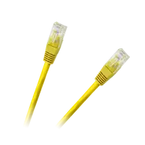 Oem Patchcord UTP kabelis 8c CCA Cat6e 3m Geltonas