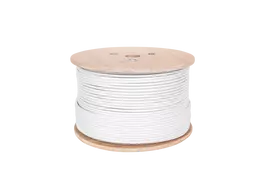 Cabletech Koaksialinis kabelis F690BV.A balta ritė 305m