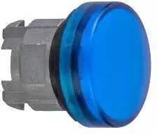 „Schneider Electric“ signalinės lempos galvutė, 22 mm mėlyna (ZB4BV063)