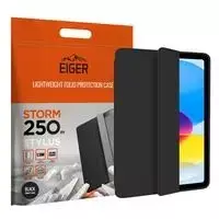 Dėklas na tablet Eiger Eiger Storm Stylus 250m Case iPad 10.9 (2022) juodas