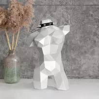 Beldizart WIZARDI 3D popieriaus maketo modeliai Skulptūra (balta) PP-2STO-WHT