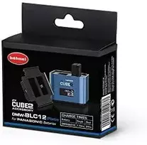 Hahnel Hähnel ProCUBE 2 plokštelė, skirta Panasonic DMW-BLC12 akumuliatoriaus fotoaparato įkrovikliui