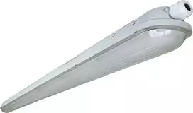 Lubinis šviestuvas Bemko 21W LED linijinis šviestuvas BALWIR, pilkas, 4000K, IP65