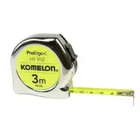 Matavimo juosta 3m Komelon [PEV36], ProErgo-C HI-VIZ, atspindinti