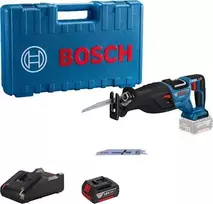 Akumuliatorinis tiesinis pjūklas Bosch GSA 185-LI; 18 V; 1x5,0 Ah akum.