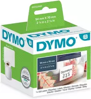 Dymo LabelWriter -yleistarra 70 x 54 mm, 320 tarraa, valkoinen