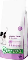 Nature's Protection Junior ėriena 7.5kg, visų veislių jaunų šunų sausas pašaras su ėriena