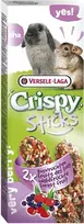 Versele Laga Bfb Plus Kft Crispy Sticks traškūs triušių ir jūrų kiaulyčių gardėsiai su miško vaisiais 2 vnt