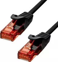 ProXtend ProXtend U / UTP CAT6 LSZH AWG 24 CU Juodas 0.75M