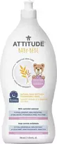 Attitude Attitude, jautrus odos kūdikis, natūralus butelis ir indų plovimo skystis kūdikiams, 700 ml
