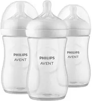 PHILIPS AVENT NATURAL RESPONSE BUTELIUKŲ RINKINYS, 260 ML, 1 MĖN.+, 3 VNT., BALTI