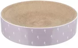 Trixie Kartoninis draskymasis, skirtas katėms, alyvinis, apvalus, skersmuo 45 x 10 cm, su katžole