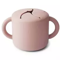 Mushie užkandžių indelis (Blush)