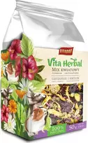 Vitapol Vita žolė graužikams ir triušiams, gėlių mišinys, 50g
