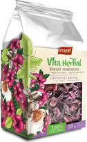 Vitapol Vita žolelė graužikams ir triušiams, hibiscus gėlė, 70g