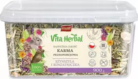Vitapol Vita Herbal visavertis maistas šinšiloms ir degučiams, kibiras, 900g