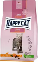 Happy Cat Junior Farm antiena, sausas maistas, 4-12 mėnesių kačiukams, antis, begrūdis, 4kg, maišelis
