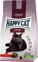Happy Cat Sterilizuotos Bavarijos Galvijiena, sausa maistas, katėms po sterilizacijos, Bavarijos jautiena, 10 kg, krepšys