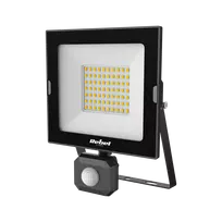 Rebel 50W LED prožektorius su prieblanda ir judesio jutikliu, 4000K, 230V
