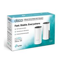 TP-LINK | Whole Home Mesh WiFi System | Deco M4 (2-Pack) | 802.11ac | 300+867Mbit/s | 10/100/1000Mbit/s | Ethernet LAN (RJ-45) ports 2 | Mesh Support No | MU-MiMO Yes | No mobile broadband | Antenna type 2xInternal | No | DECO M4 2-PACK | 6935364084189