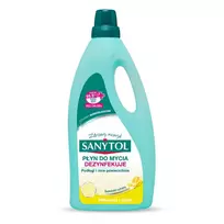 Sanytol Sanitol Universalus skystis grindims ir kitiems paviršiams valyti ir dezinfekuoti su citrinos ir alyvuogių lapų kvapu 1000ml