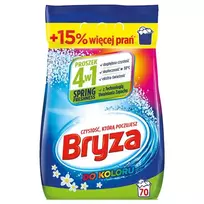 Bryza 4w1 SPRING FRESHNESS skalbimo milteliai spalvotiems audiniams 4,55 kg